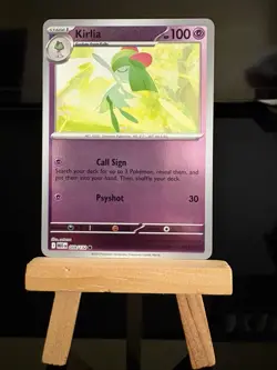 KIRLIA - 59/132 Mega Evolution Set NM - Reverse Holo Common - Pokemon TCG Card - Image 1