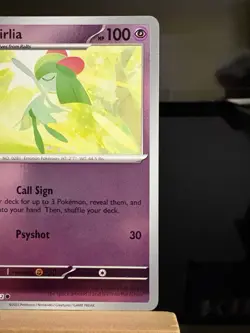 KIRLIA - 59/132 Mega Evolution Set NM - Reverse Holo Common - Pokemon TCG Card - Image 3