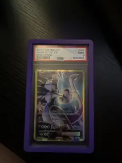 Pokemon Mewtwo EX TCG Full Art Holo Ultra Rare Card 103/108 XY Evolutions - Image 1