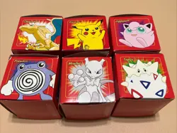 Pokemon 23k Gold Plated Cards Set Lot Of 6 Burger King 1999 Open Box - Image 2
