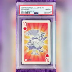Reshiram Pokemon All Star Playing Cards PSA 10 Japanese 2016 Nintendo Japan - Image 1