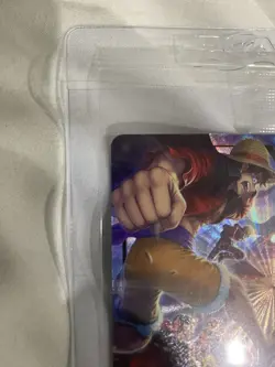 Sealed One Piece TCG Shanks OP09-001 PSA Magazine Promo Foil Card - Image 4