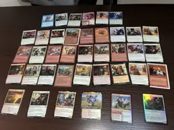 MTG XL Dwarf / Dwarves Themed Magic The Gathering Card Lot+ Bonuses! - Image 1