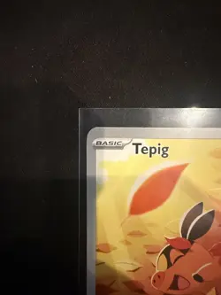 Tepig IR 096/086 White Flare English Pokemon Scarlet & Violet Card - Image 3