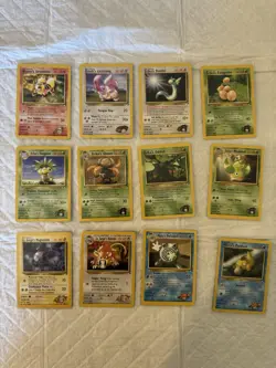 Pokemon TCG Gym Heroes 64 Card Lot NM - Image 1