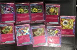 POKEMON TCG Lot Of 9 SCARLET & VIOLET ERA Ace Spec Trainer Cards - Image 1