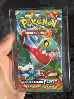 Pokemon "Furious Fists" 10-Card Sealed Booster Pack (Hawlucha) X1 - Image 1