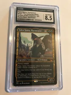 FALCO SPARA, PACTWEAVER Graded CGC 8.5 : MtG Magic card; SNC 307, bird demon - Image 1