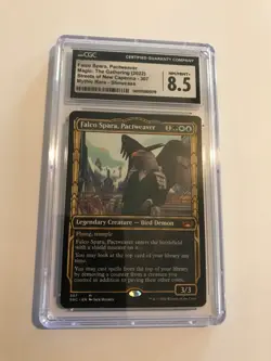FALCO SPARA, PACTWEAVER Graded CGC 8.5 : MtG Magic card; SNC 307, bird demon - Image 2
