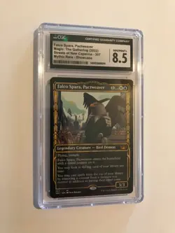 FALCO SPARA, PACTWEAVER Graded CGC 8.5 : MtG Magic card; SNC 307, bird demon - Image 4