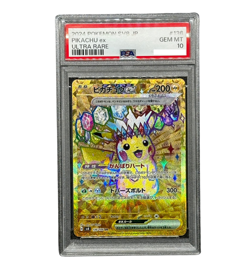 PSA 10 Pikachu ex UR 136/106 Super Electric Breaker sv8 Pokemon Card Japanese - Image 1