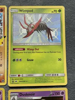 Rare Holo Pokemon Cards Lot Shiny Wimpod Dusknoir Grimsnarl Iron Jugulis + More! - Image 5