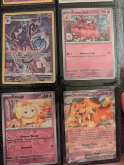 CUTE PSYCHIC POKEMON Lot of 9 TCG Cards No Duplicates Mew Dedenne Castform - Image 4