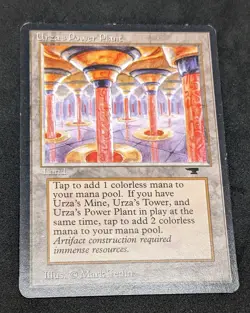 Mtg Antiquities Urza's Power Plant (Columns) EX - Image 3
