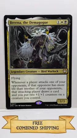 Breena, the Demagogue Commander: Outlaws of Thunder Junction Regular - Image 1