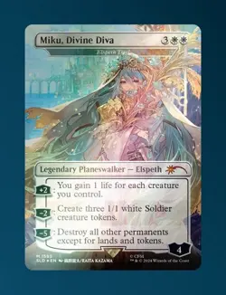 MTG Secret Lair Hatsune Miku Electric Entourage English Rainbow FOIL Set Sealed - Image 2