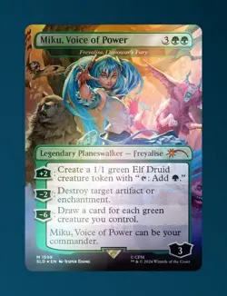 MTG Secret Lair Hatsune Miku Electric Entourage English Rainbow FOIL Set Sealed - Image 5