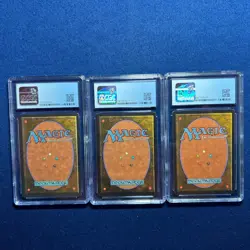 MTG Unlimited All Three Island Versions All Mint CGC 9, CGC9, CGC 9 1993 - Image 2