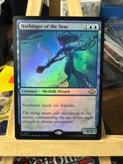 MTG *Harbinger of the Seas Foil X1* (NM) Modern Horizons 3 Magic the Gathering - Image 1
