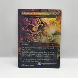 Beholder's Disintegration Ray - Fire Covenant #1796 FOIL MTG Secret Lair D&D - Image 1