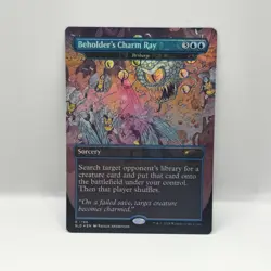 Beholder's Charm Ray - Bribery #1786 FOIL MTG Secret Lair Dungeons & Dragons - Image 1