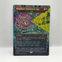 Beholder's Telekinetic Ray - Fling #1795 FOIL MTG Secret Lair - Image 1