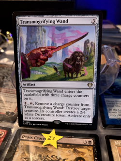 x1 Transmogrifying Wand R MTG Commander Masters English - Image 1