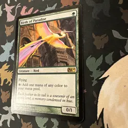 2009 MTG Magic The Gathering M10 Magic 2010 #168 Birds of Paradise - Image 2