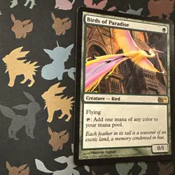 2009 MTG Magic The Gathering M10 Magic 2010 #168 Birds of Paradise - Image 3
