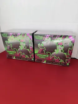 Pokemon LOT of (2) TCG SHROUDED FABLE Elite Trainer Box ETB NEW/Factory Sealed - Image 1