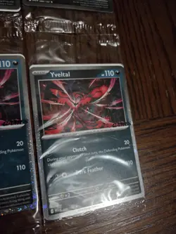 4x Pokemon TCG - Yveltal 088/132 - EB Games Stamped Holo Promo SEALED - NM/M - Image 3