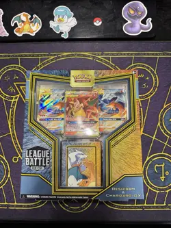 Pokemon Reshiram & Charizard-GX League Battle Deck Factory Sealed - Image 1
