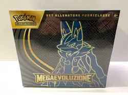 POKEMON SET ALLENATORE FUORICLASSE MEGAEVOLUZIONE LUCARIO ITA - NUOVO SIGILLATO - Image 1