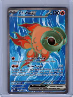 Chi-Yu ex #234/193 Full Art Ultra Rare Paldea Evolved Pokemon Scarlet & Violet - Image 1