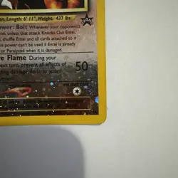 Pokemon TCG Entei Wizards Black Star Promos 34 Holo Promo - Image 2