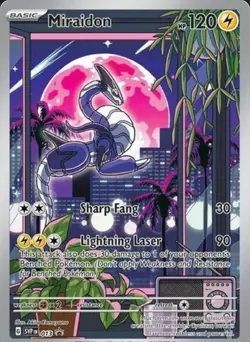 Pokemon TCG Miraidon SVP Black Star Promos SVP013 Holo Promo Promo - Image 1