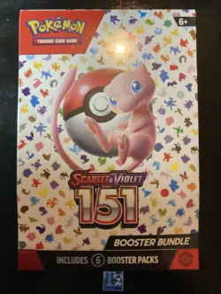Pokemon TCG: Scarlet & Violet-151 Booster Bundle (6 Booster Packs) - new sealed - Image 1