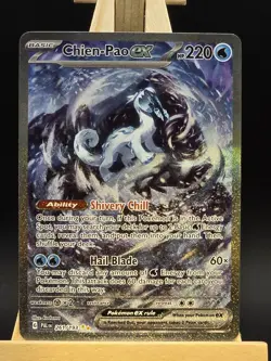 Pokemon TCG Chien-Pao EX 261/193 Sv02 Paldea Evolved Holo Special Illustration - Image 2