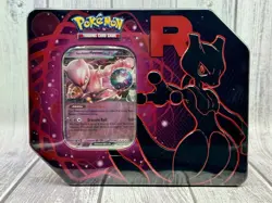 Pokemon Team Rocket MewTwo Tin New Sealed Destined Rivals - New! - Image 1