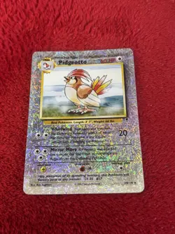 Pokemon TCG Pidgeotto 34/110 Reverse Holo Legendary Collection Played - Image 1