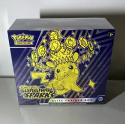 Pokemon Scarlet and Violet Surging Sparks Elite Trainer Box ETB New Sealed - Image 1