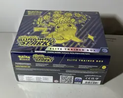 Pokemon Scarlet and Violet Surging Sparks Elite Trainer Box ETB New Sealed - Image 2