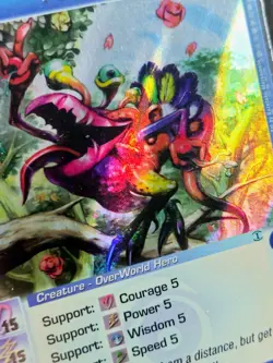 1st Edition Rare RIPPLE FOIL Yokkis Chaotic Card 15/15/25/15/45 27/232 - Image 2