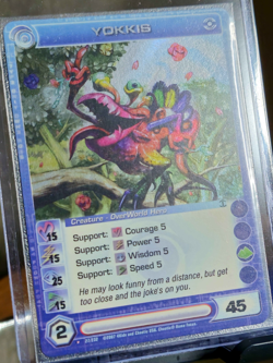 1st Edition Rare RIPPLE FOIL Yokkis Chaotic Card 15/15/25/15/45 27/232 - Image 5