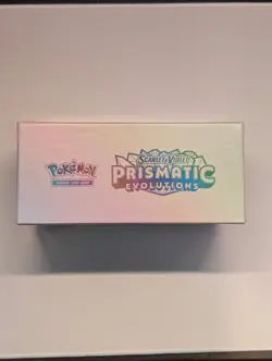 Scarlet & Violet: Prismatic Evolutions EMPTY Elite Trainer Box/Card Storage - Image 3