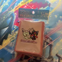 Skitty &Litten Card Sleeves Deck Shield 64 Official Pokemon Center Japan New - Image 1