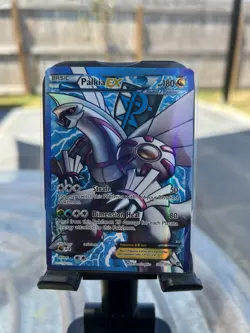 Pokemon Palkia EX TCG Full Art Holo Ultra Rare Card 100/101 Plasma Blast - Image 1