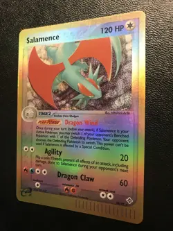 Salamence 10/97 PL+ Reverse Holo Rare Vintage Pokemon Card. Fast Shipping! - Image 1