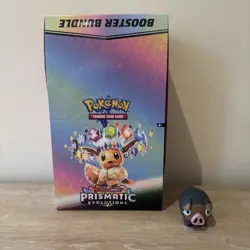 Prismatic Evolutions Booster Bundle Box (EMPTY NO CARDS -DISPLAY ONLY) - Image 1