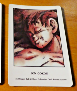DRAGON BALL Z DBZ HERO COLLECTION PART 1 CARD REG CARTE 10 MADE IN JAPAN NM - Image 1